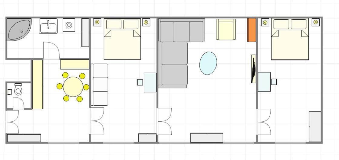 Sunflower 2Bdr Flat By Ruterra Prague Luaran gambar